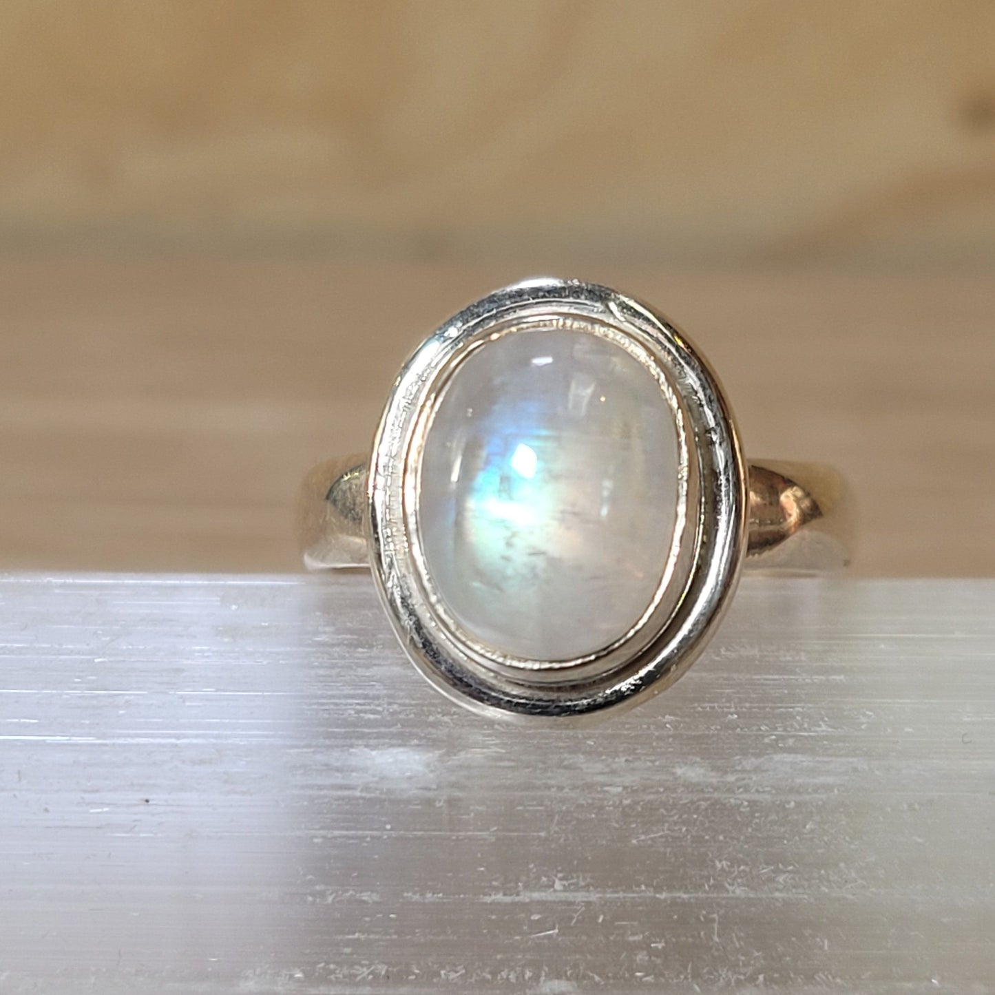 Moonstone - Size 6 Ring