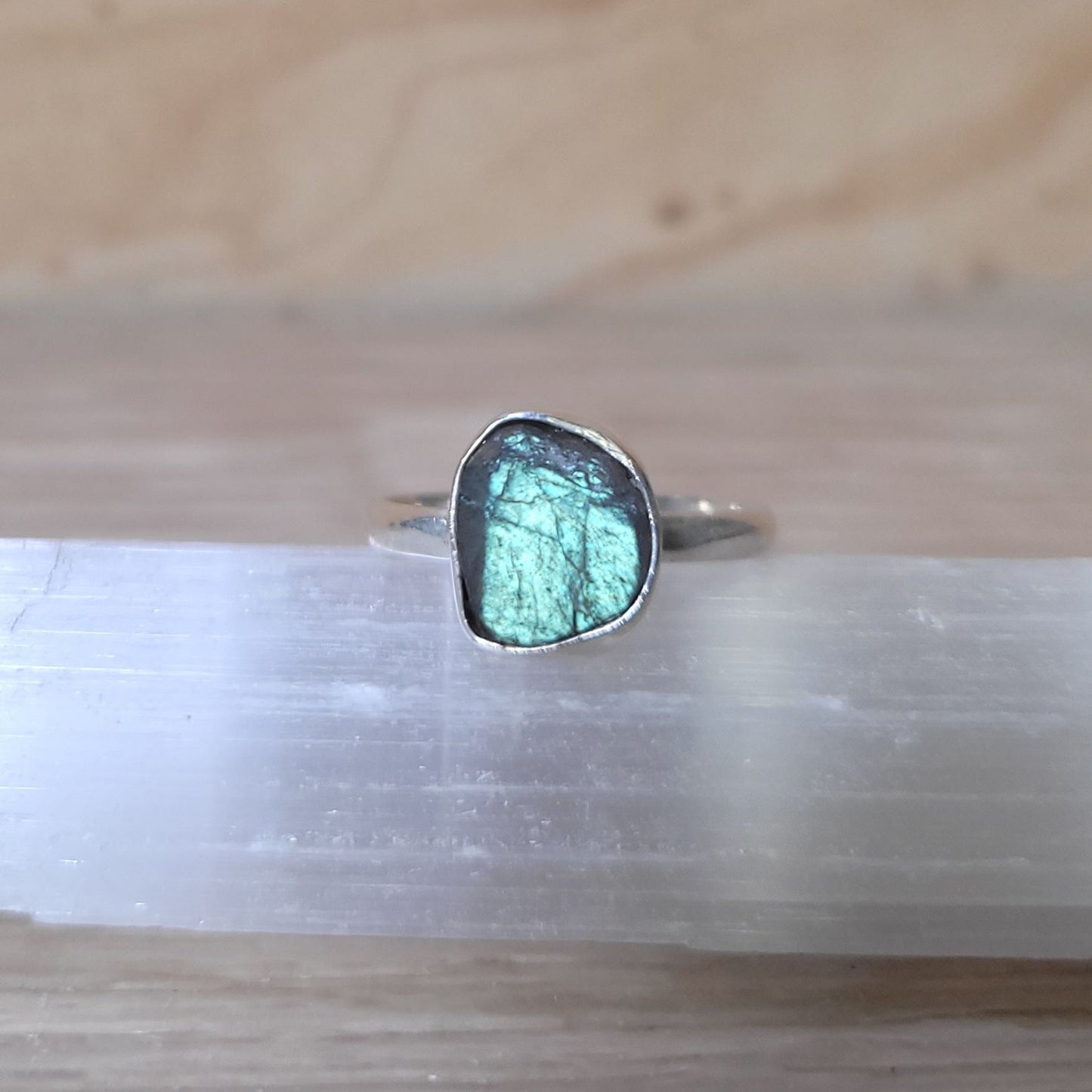 Labradorite - Size 8 Ring