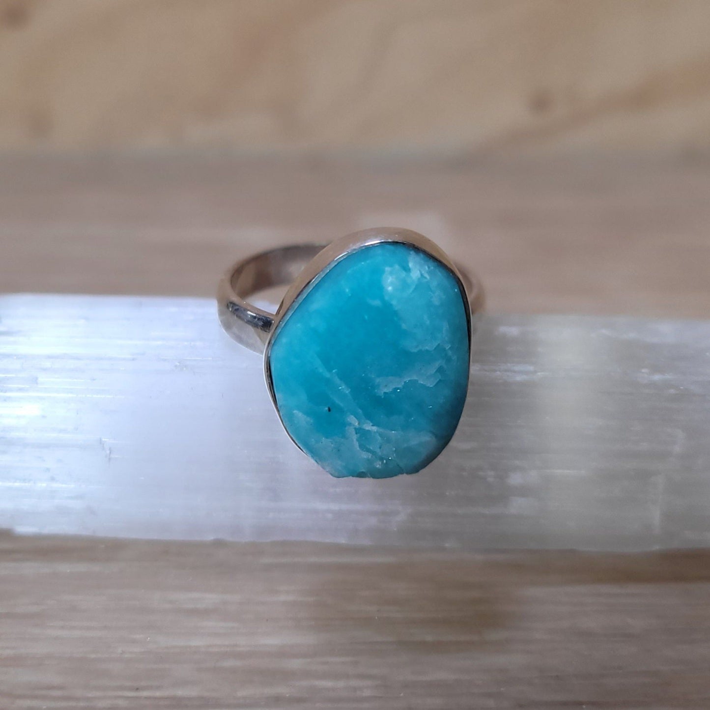 Amazonite - Size 8 Ring