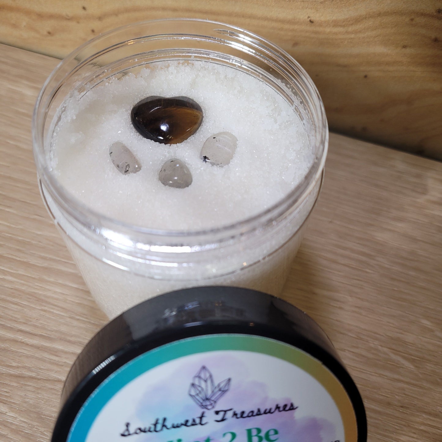 Mint 2 Be - Crystal Infused Sugared Salt Scrub