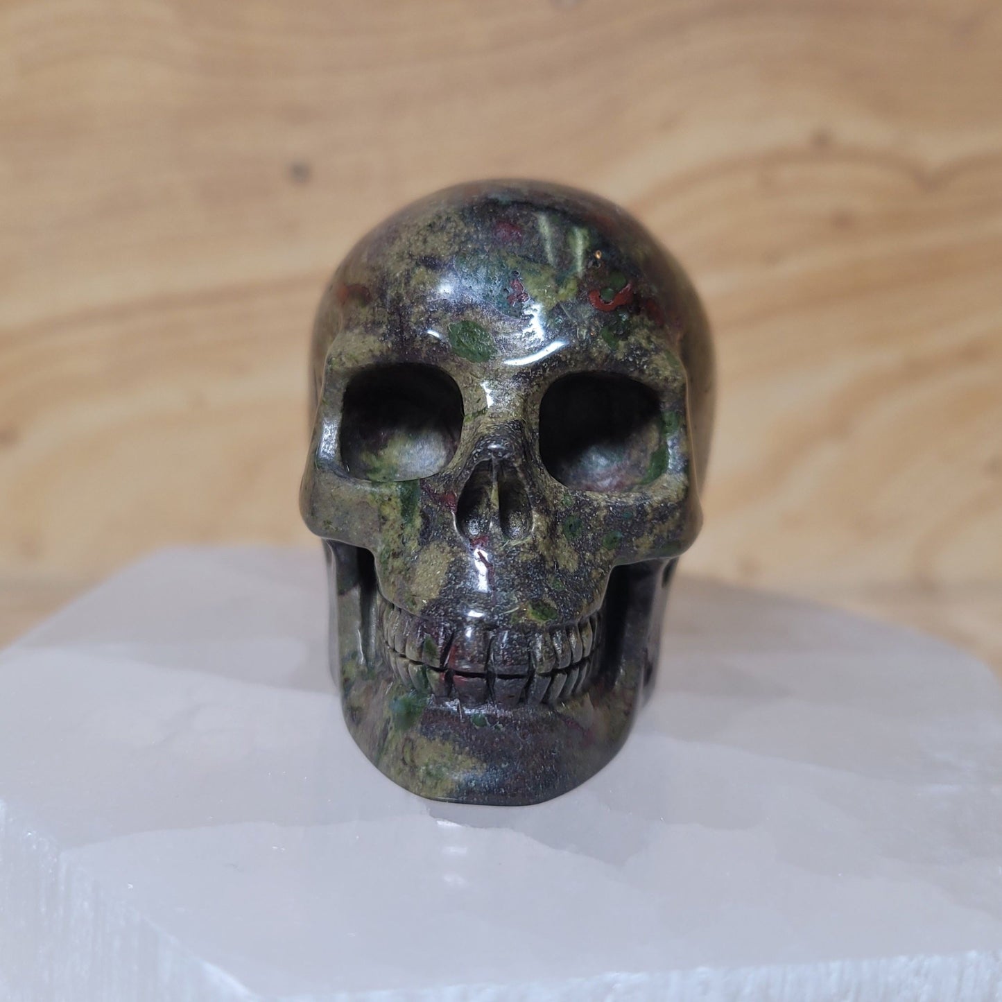 Dragon Bloodstone 2" Skull