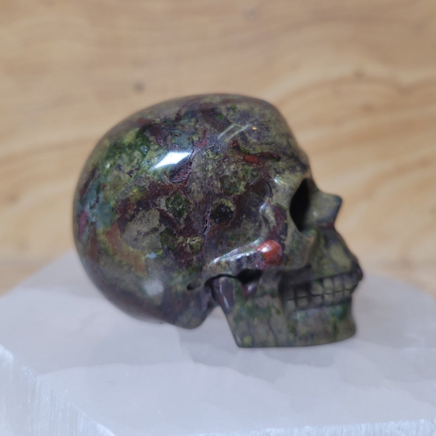 Dragon Bloodstone 2" Skull