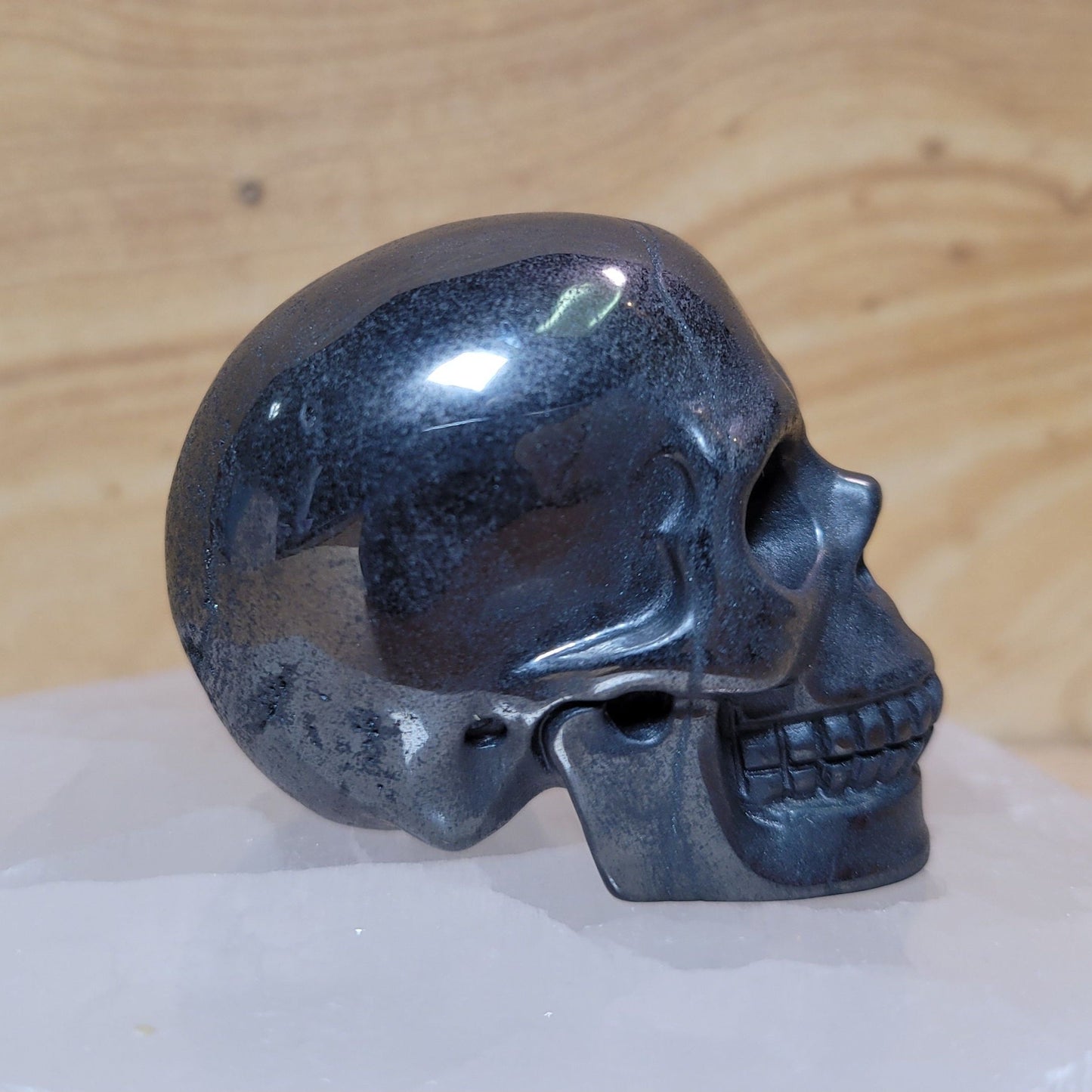 Hematite 2" Skull