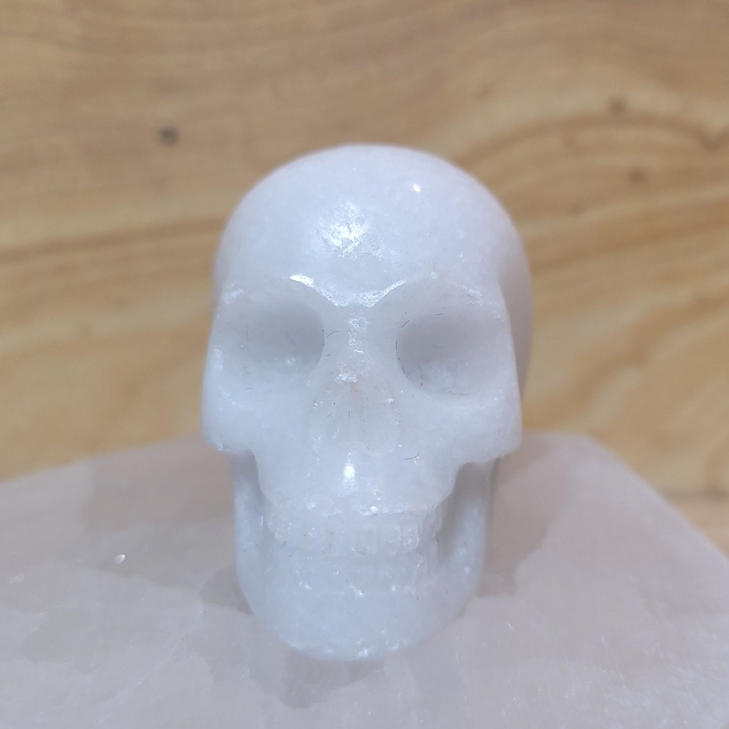 White Jade 2" Skull