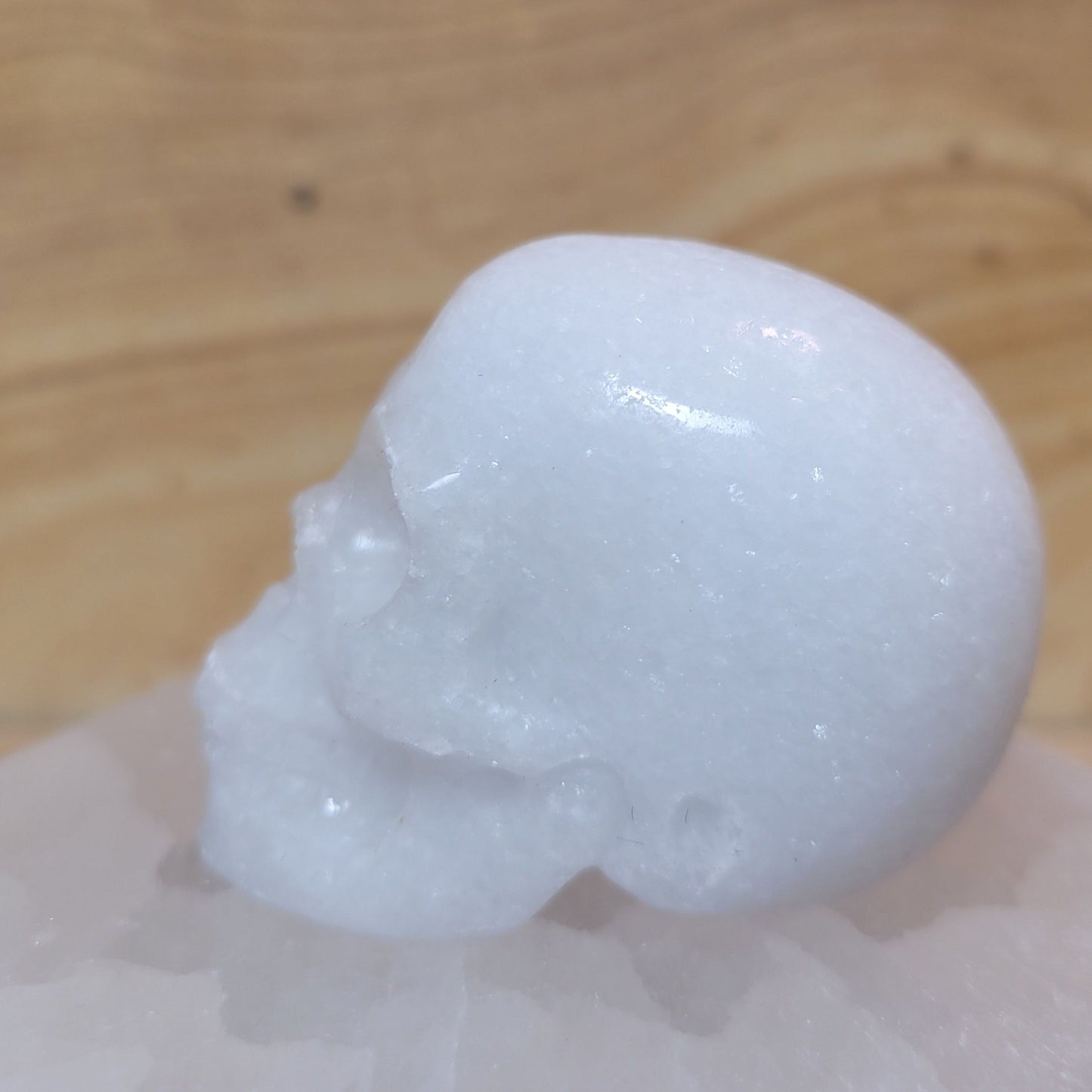 White Jade 2" Skull