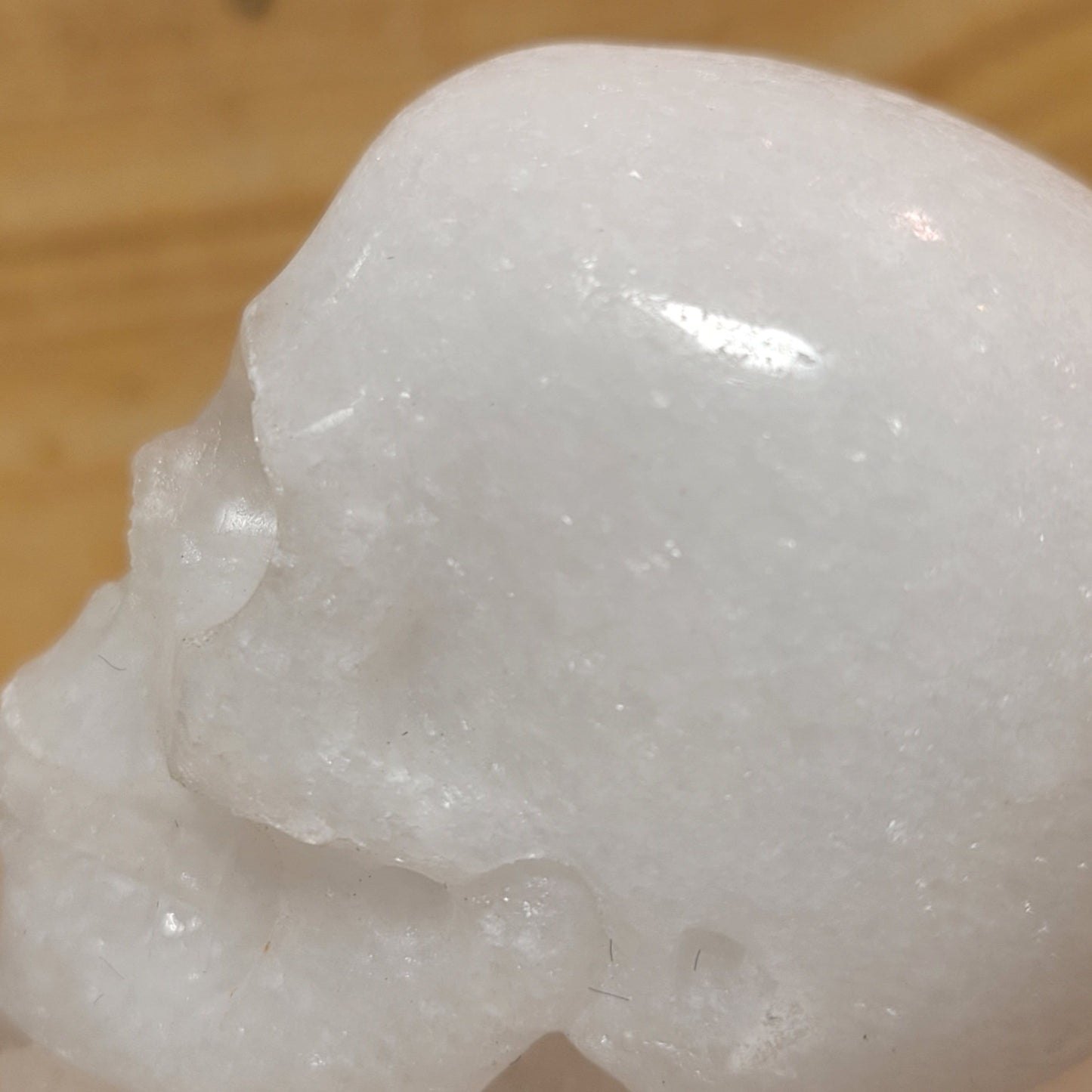 White Jade 2" Skull