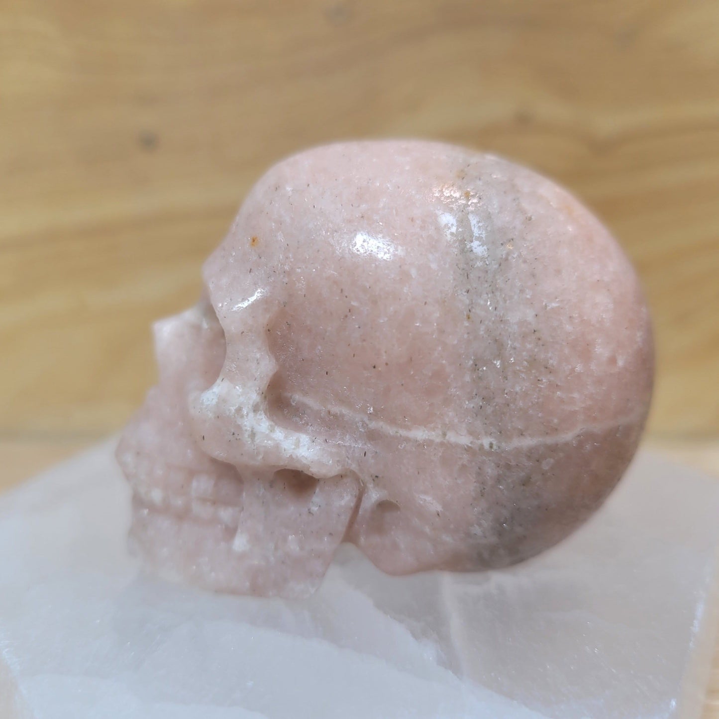 Orange Aventurine 2" Skull