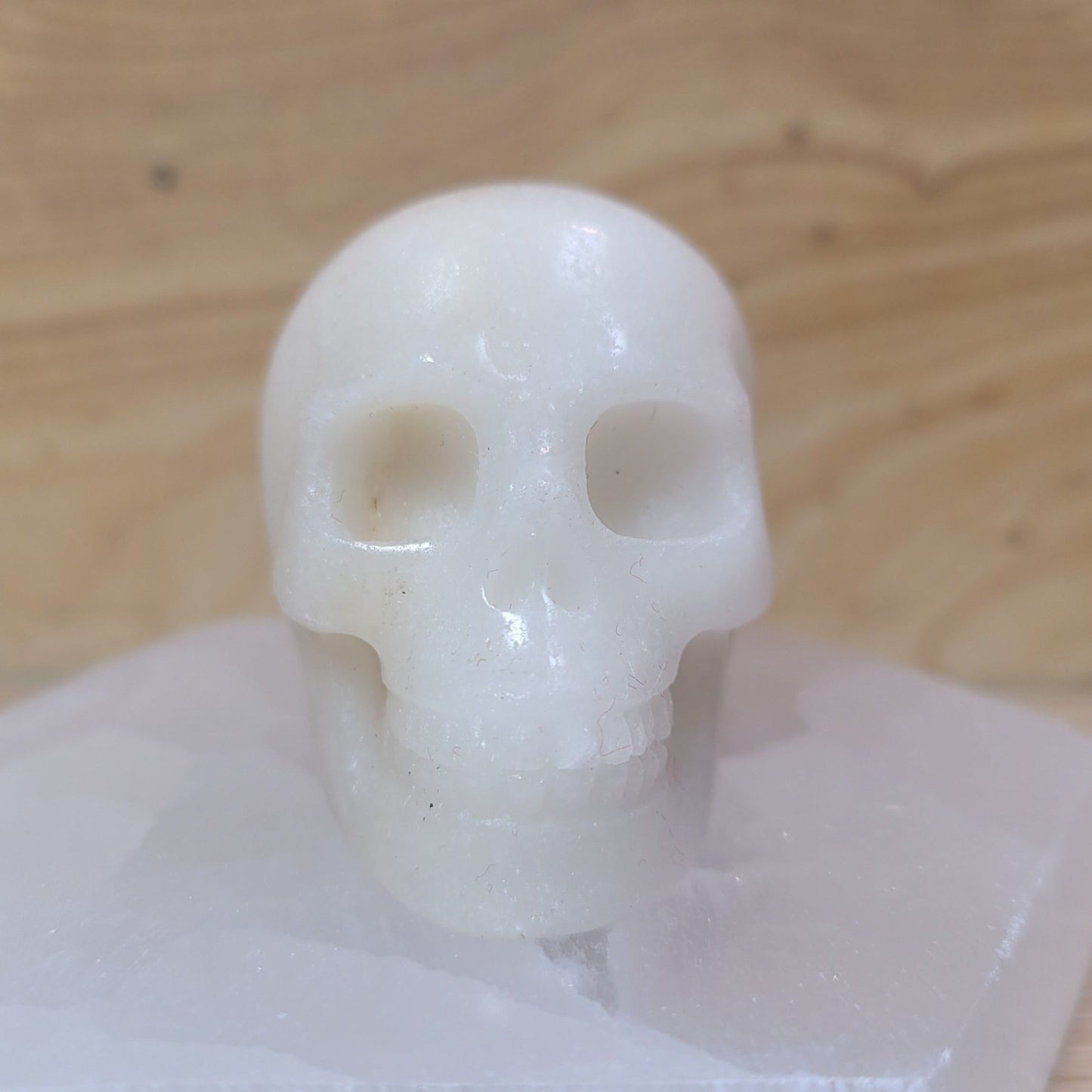 White Jade 2" Skull