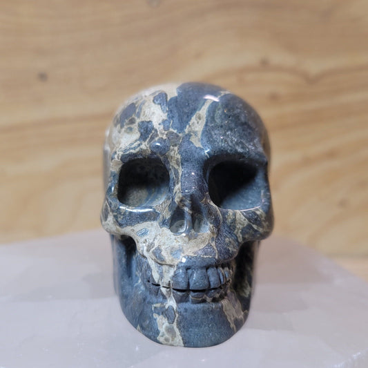 Camouflage Jasper 2" Skull