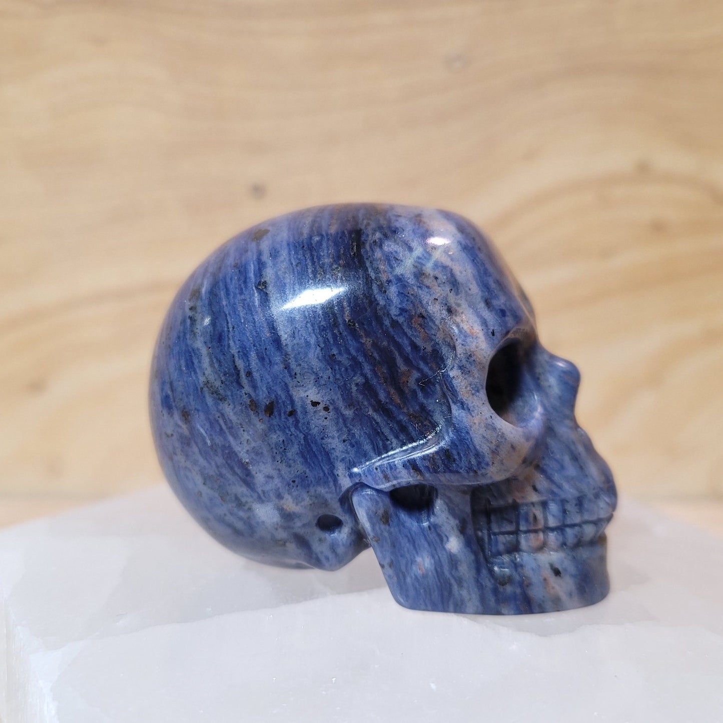 Sodalite 2" Skull