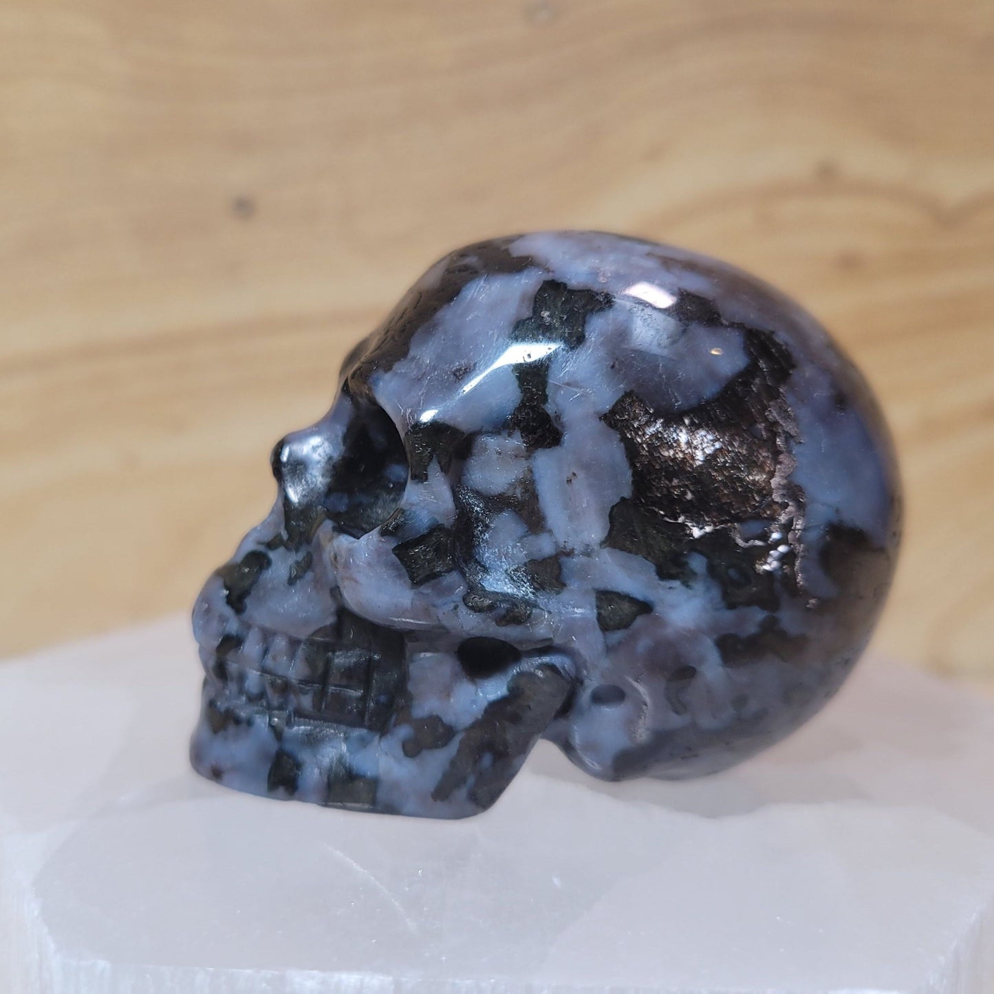 Indigo Gabbro 2" Skull