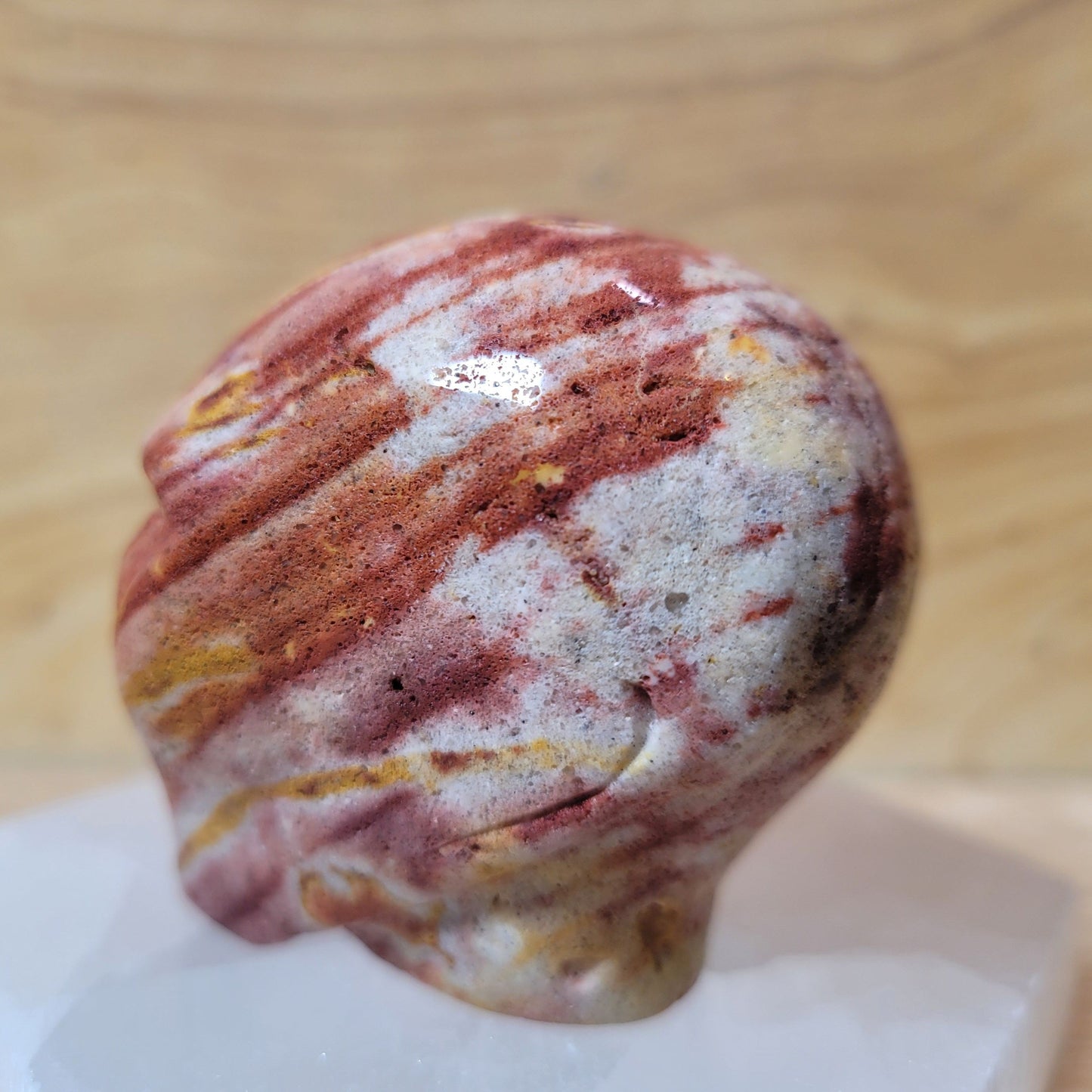 Red Zebra Jasper 2" Alien