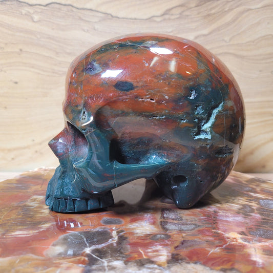 Bloodstone 4.6" Skull