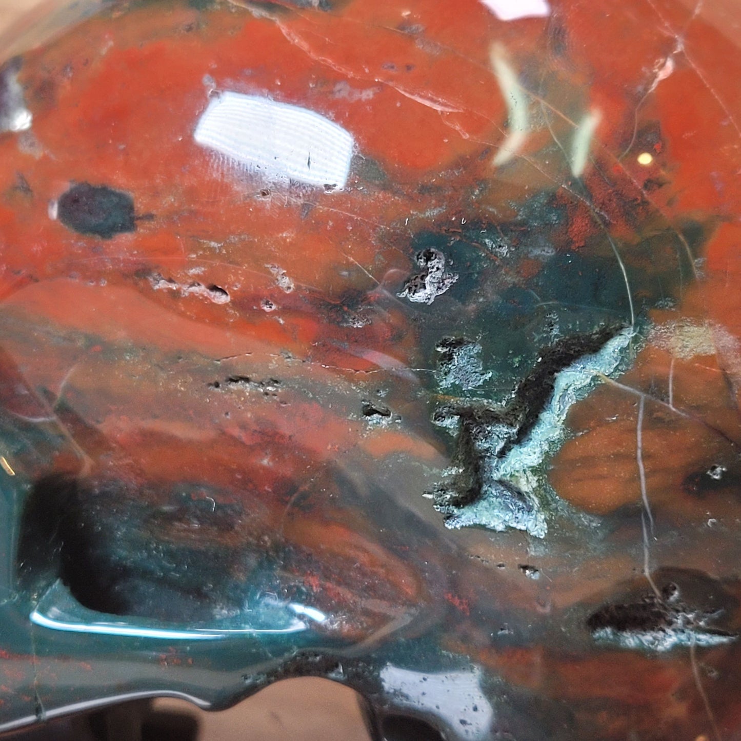 Bloodstone 4.6" Skull