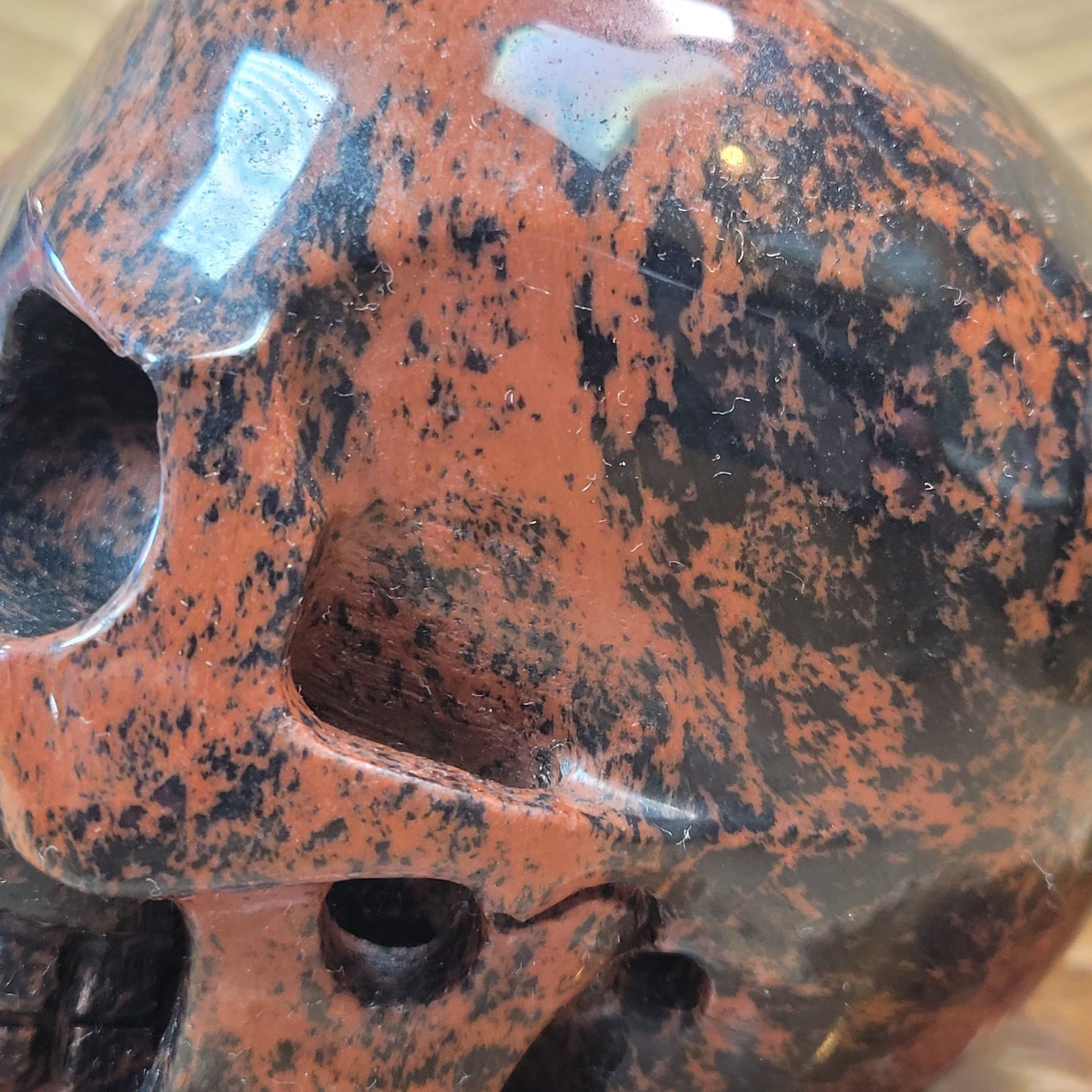 Mahogany Obsidian 5" Skull