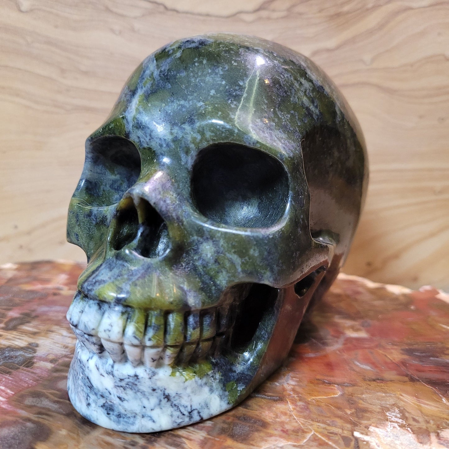 Serpentine 5" Skull