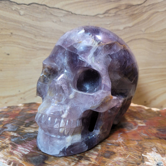 Fluorite 5" Skull