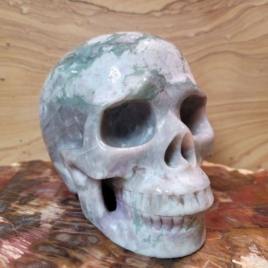 Peace Jasper 5" Skull