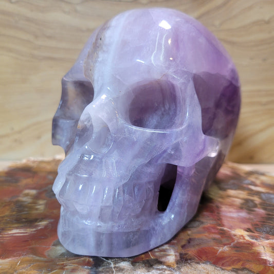 Fluorite 5" Skull