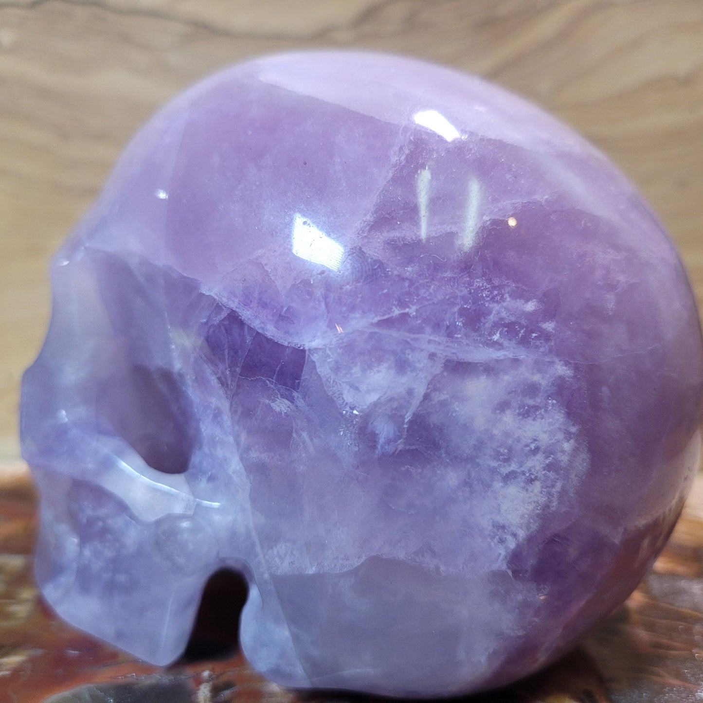 Fluorite 5" Skull