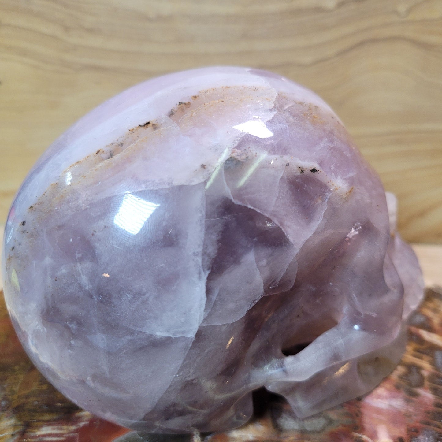 Fluorite 5" Skull