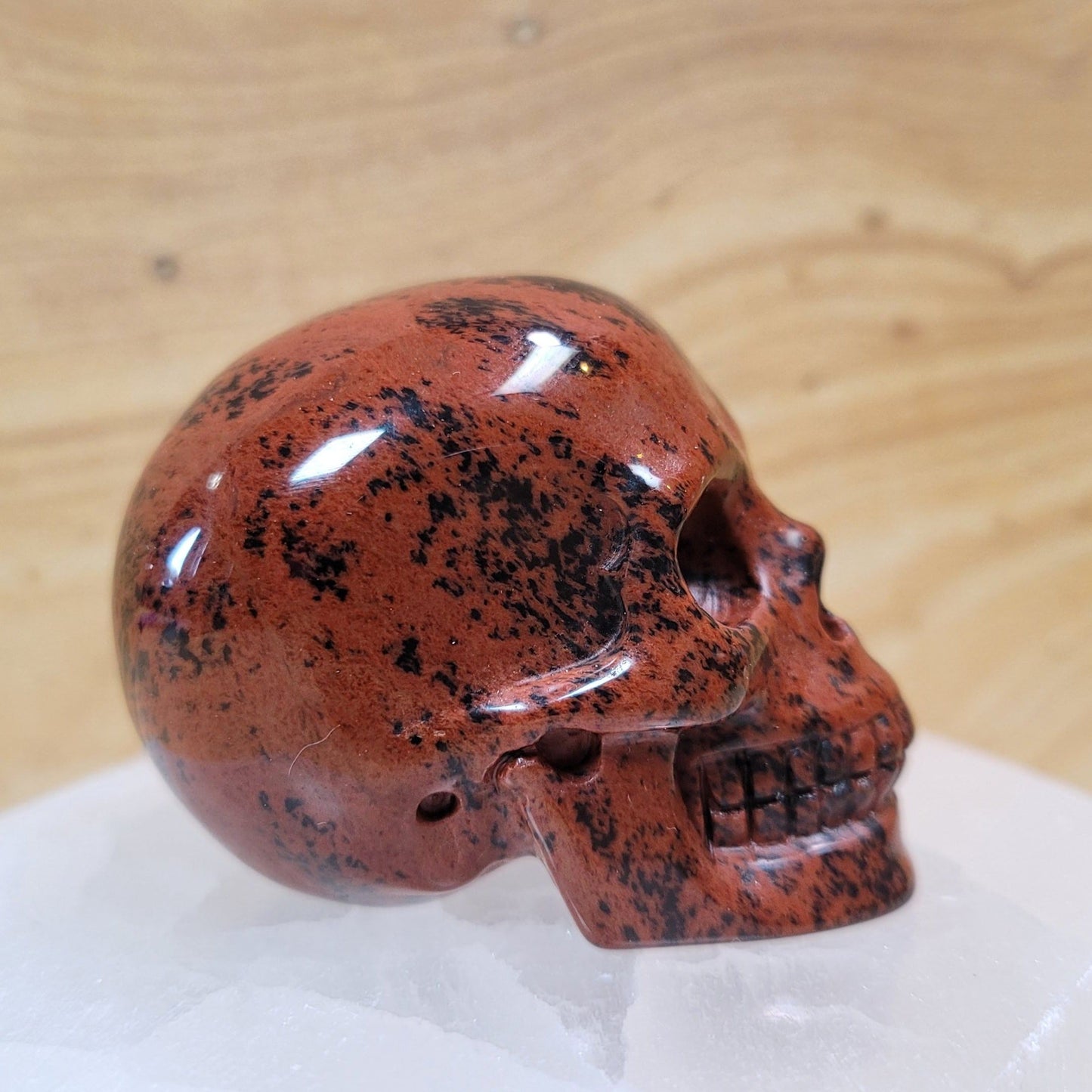 Mahogany Obsidian 2" Skull