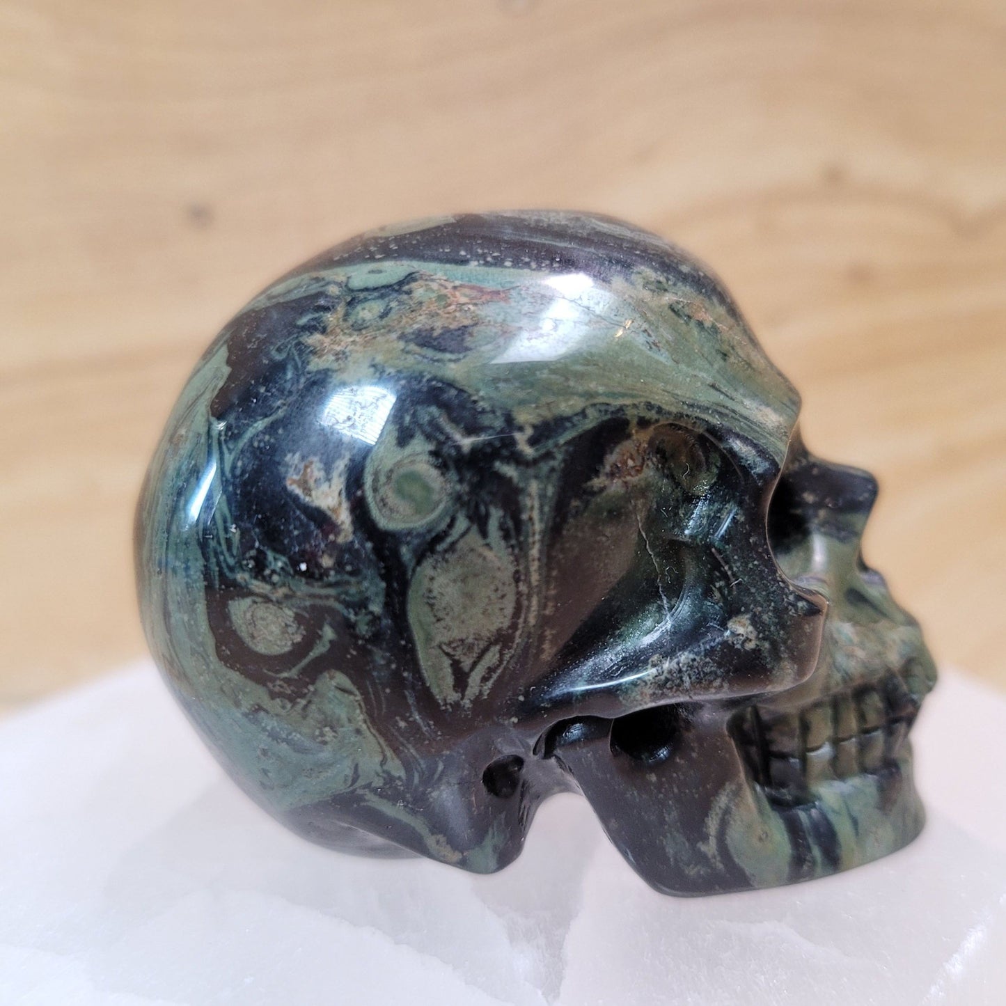 Kambaba Jasper 2" Skull