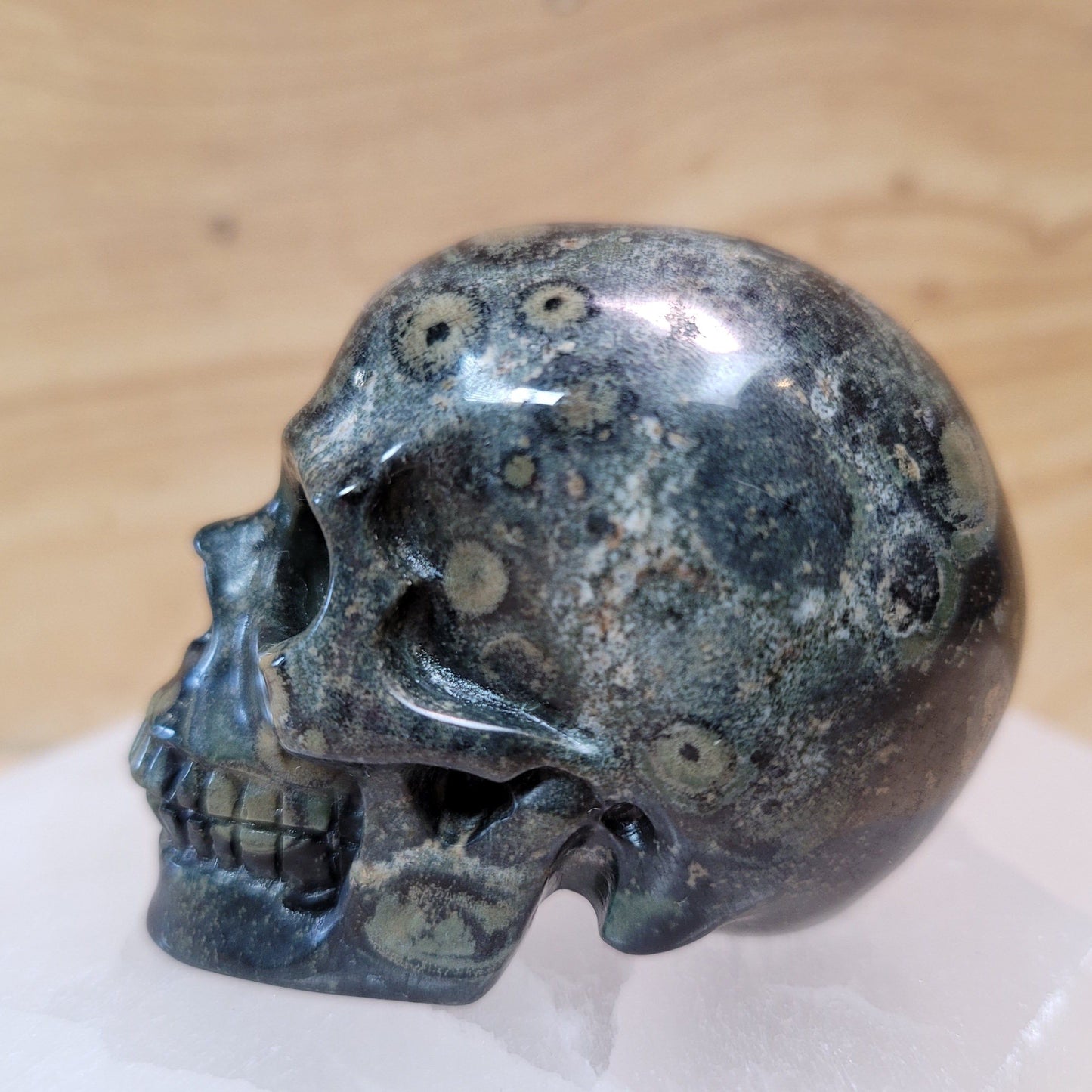 Kambaba Jasper 2" Skull