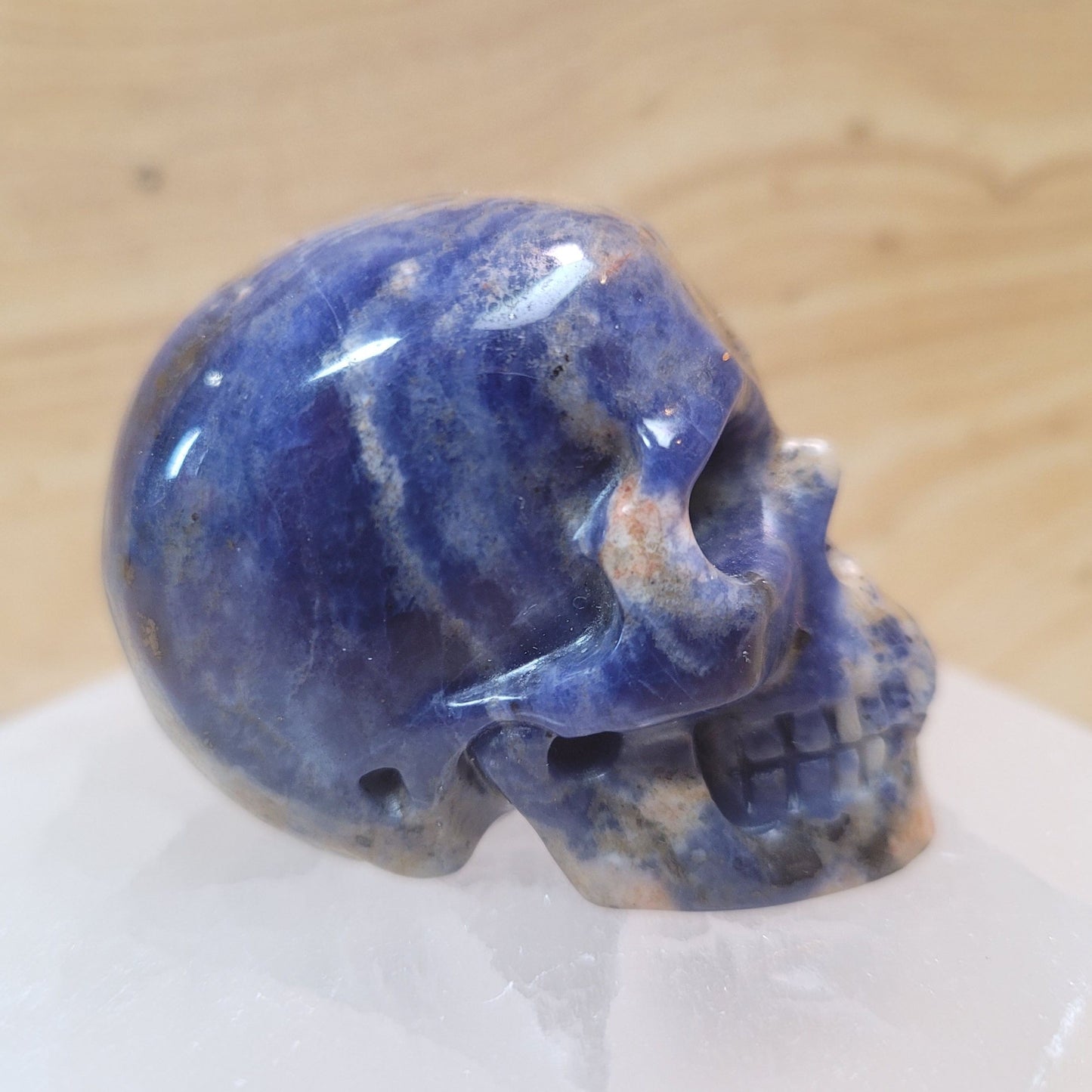 Sodalite 2" Skull