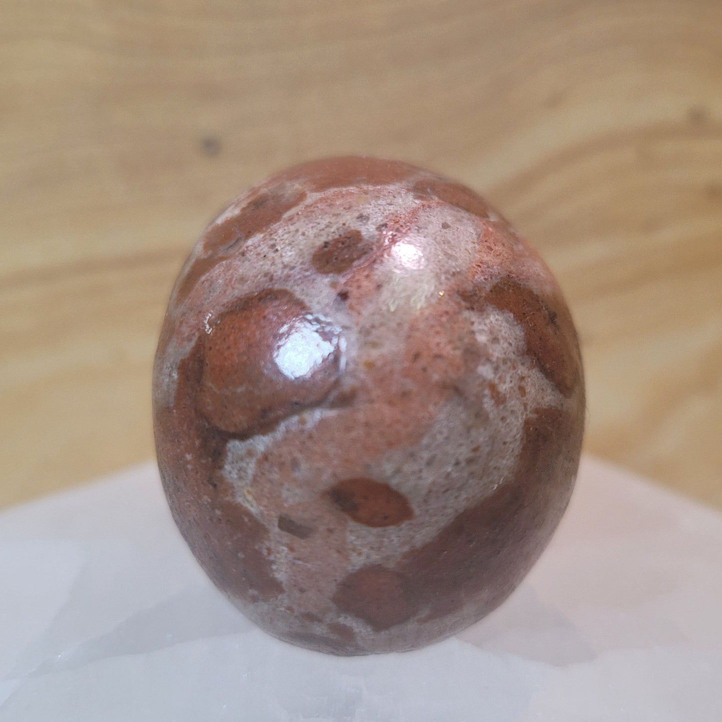 Leopard Skin Jasper 2" Skull