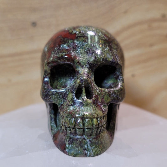 Dragon Bloodstone 2" Skull