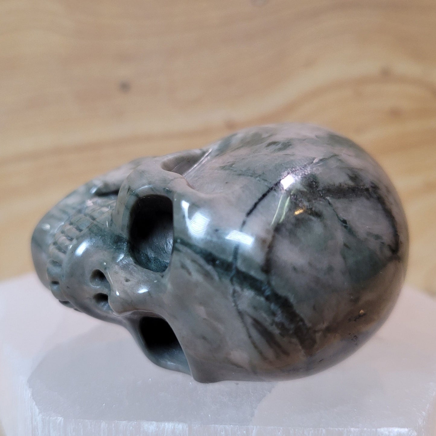 Snakeskin Jasper 2" Skull