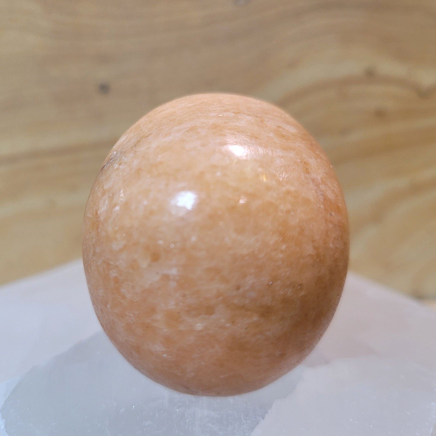 Orange Aventurine 2" Skull