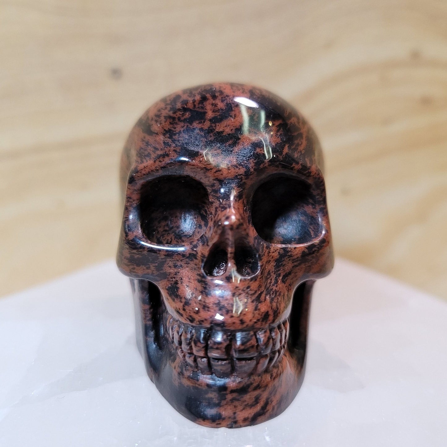 Mahogany Obsidian 2" Skull