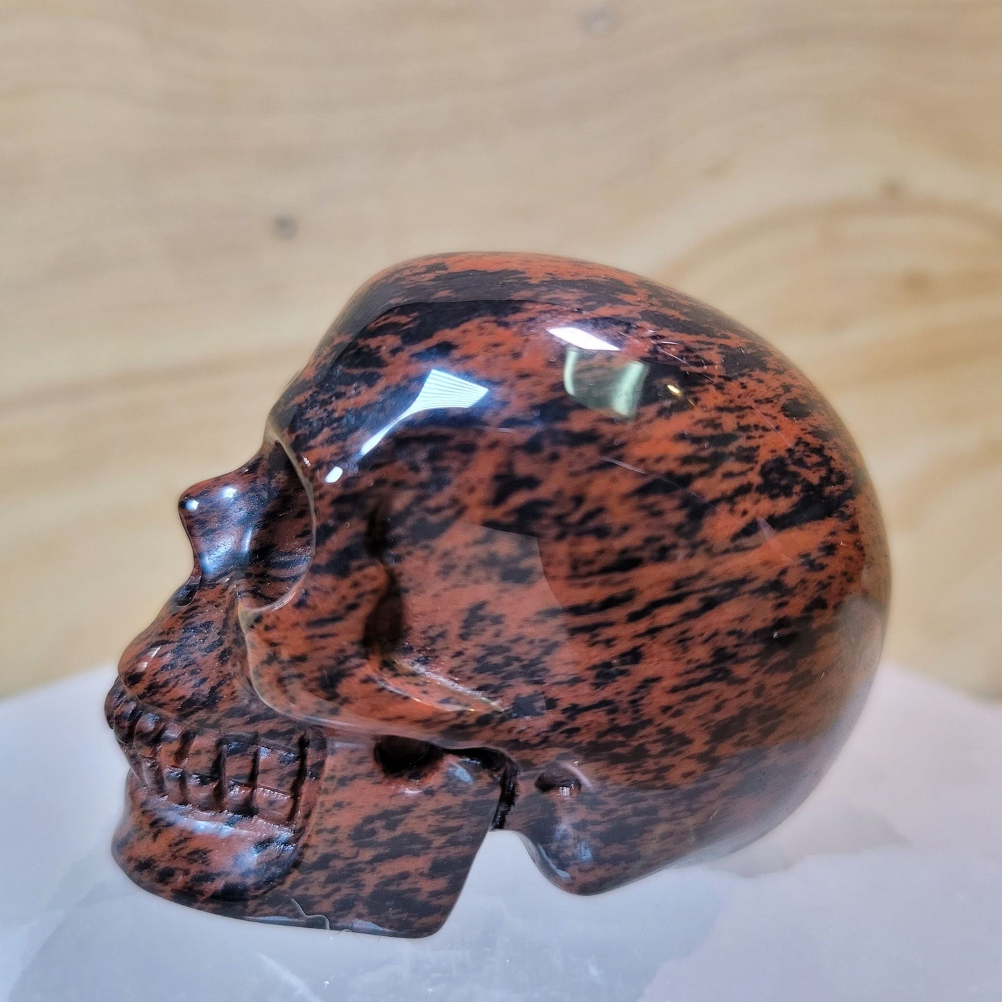 Mahogany Obsidian 2" Skull