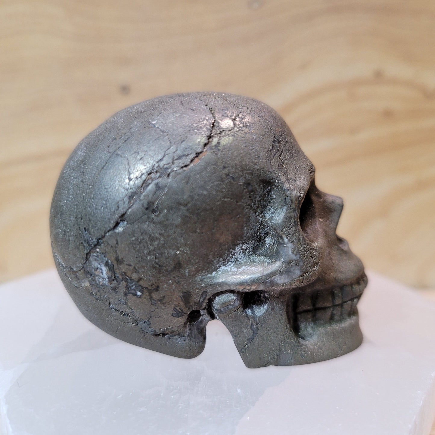 Pyrite 2" Skull