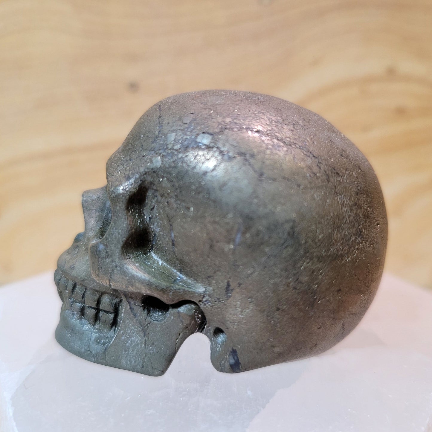 Pyrite 2" Skull