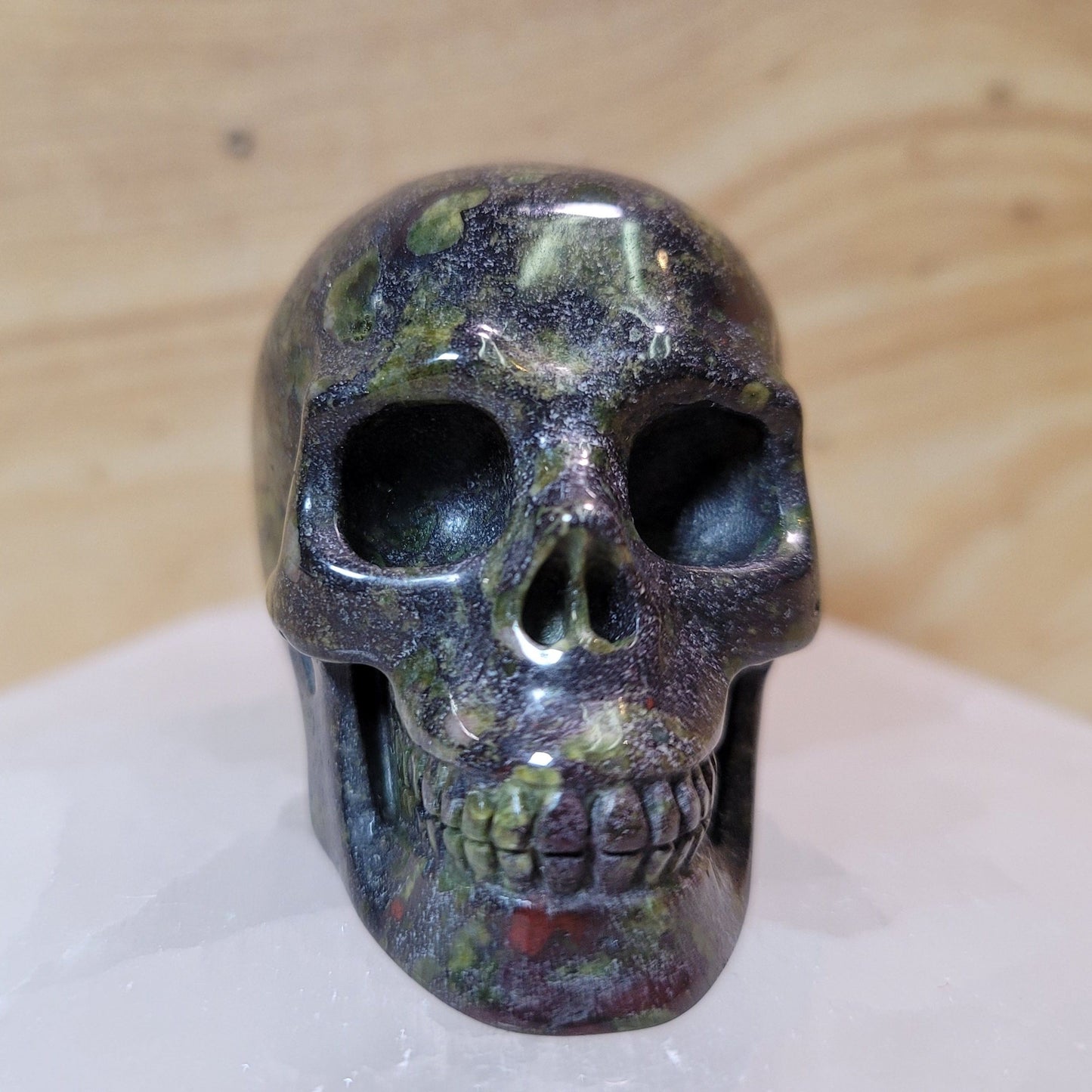 Dragon Bloodstone 2" Skull