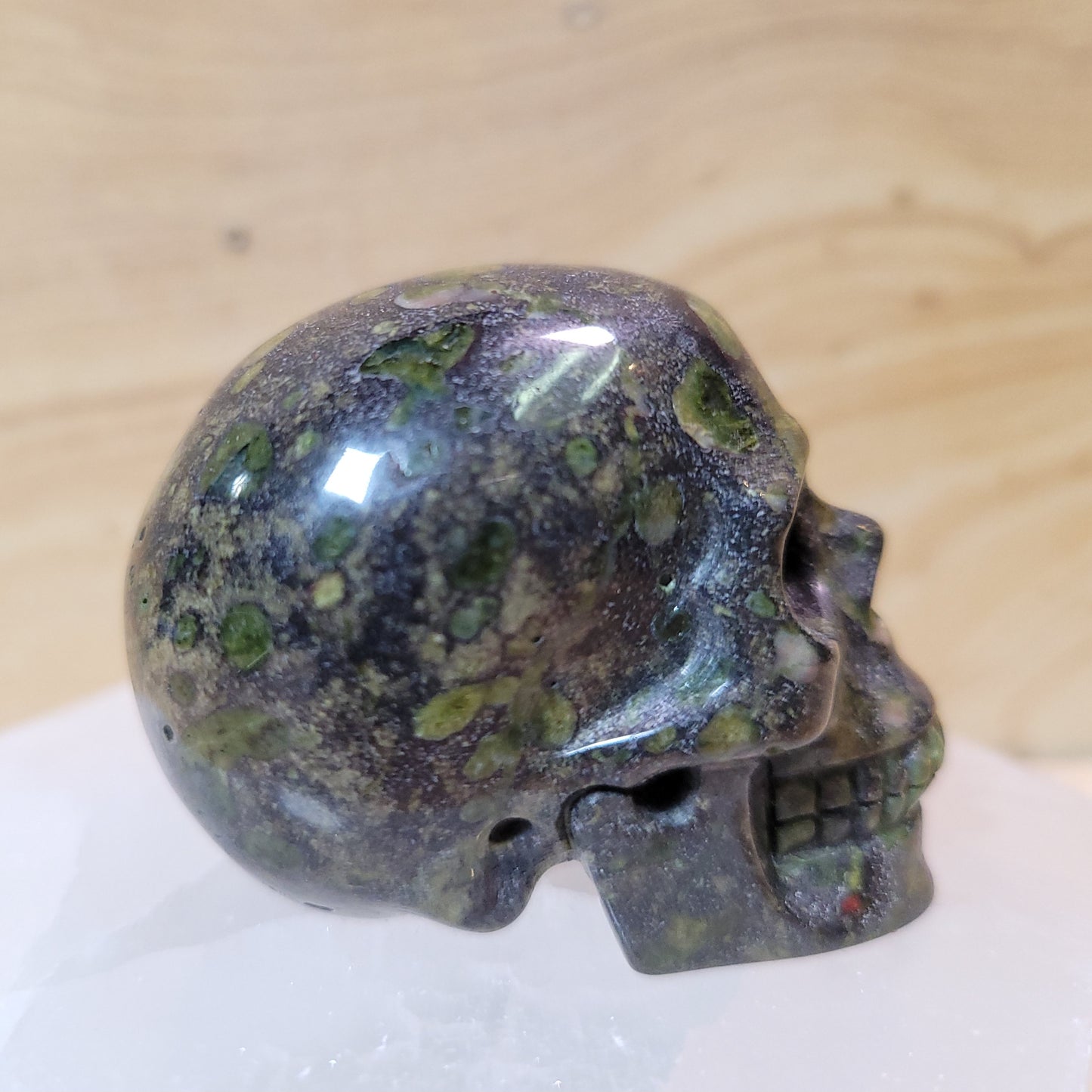 Dragon Bloodstone 2" Skull