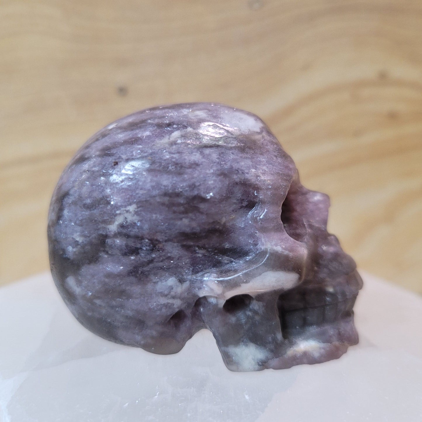 Rubellite 2" Skull