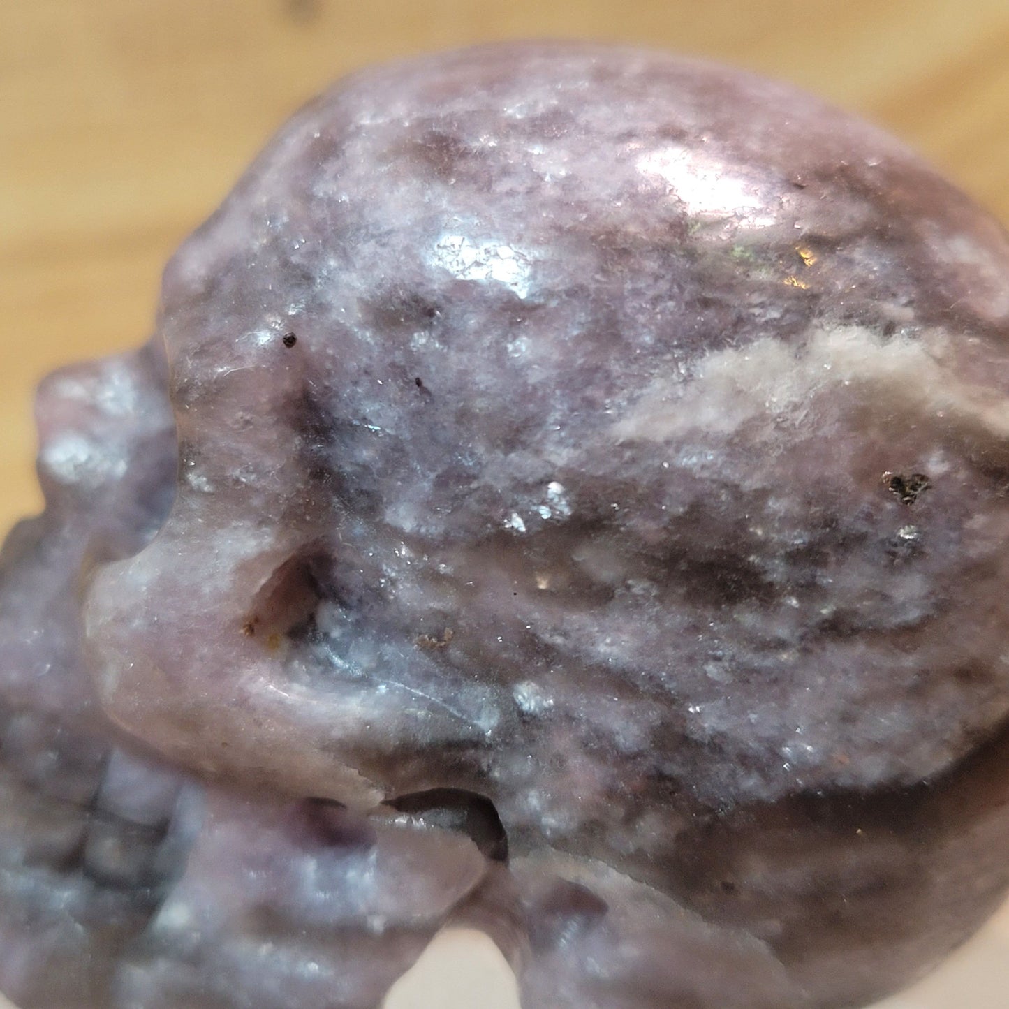 Rubellite 2" Skull