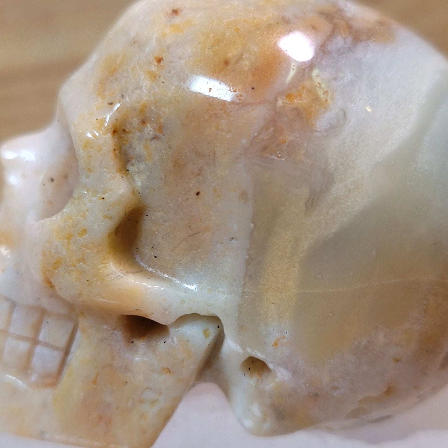 Chinese Amazonite 2" Skull