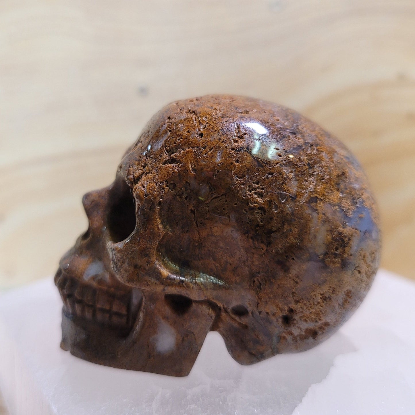 Pietersite 2" Skull