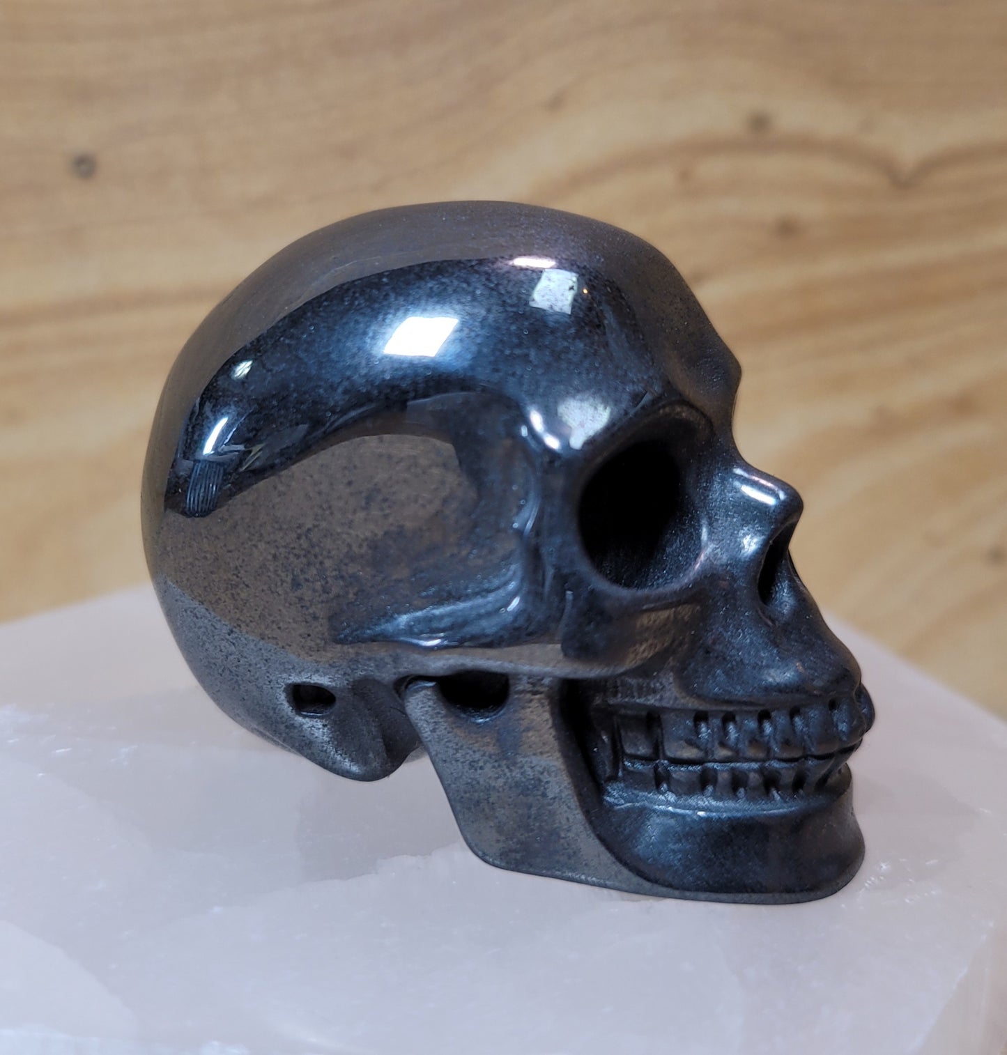 Hematite 2" Skull