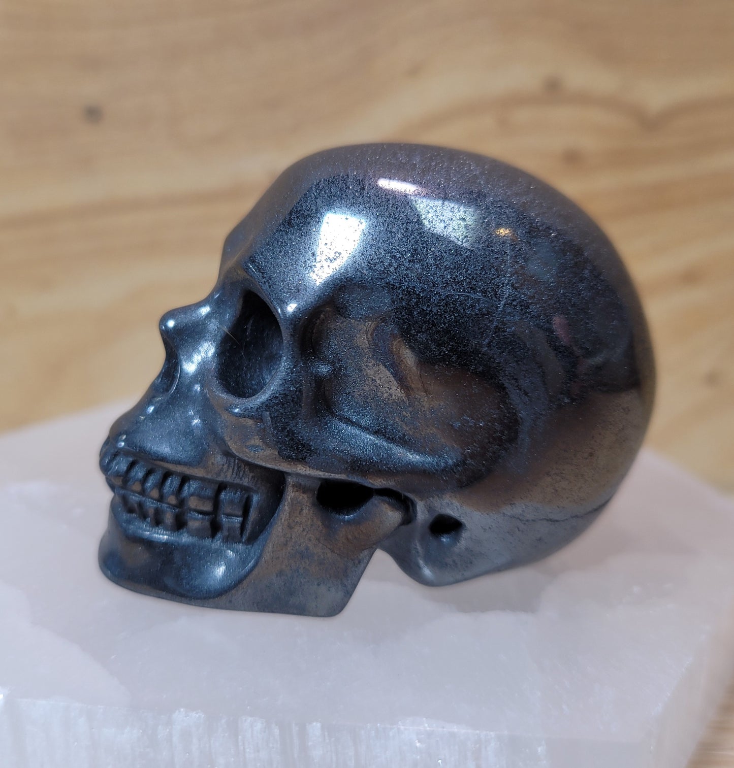 Hematite 2" Skull