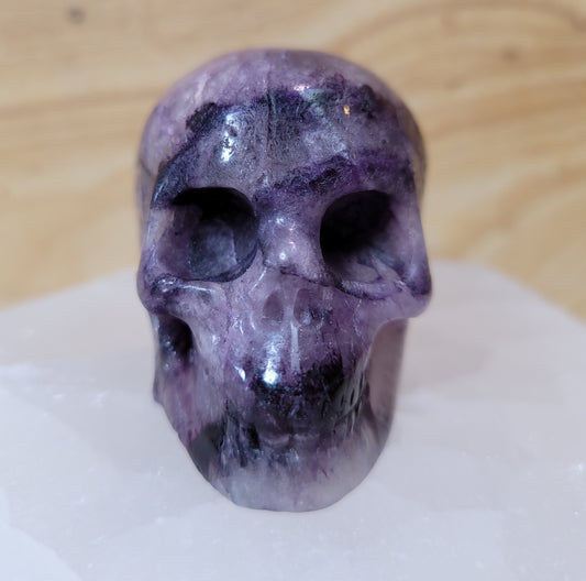 Fluorite 2" Skull