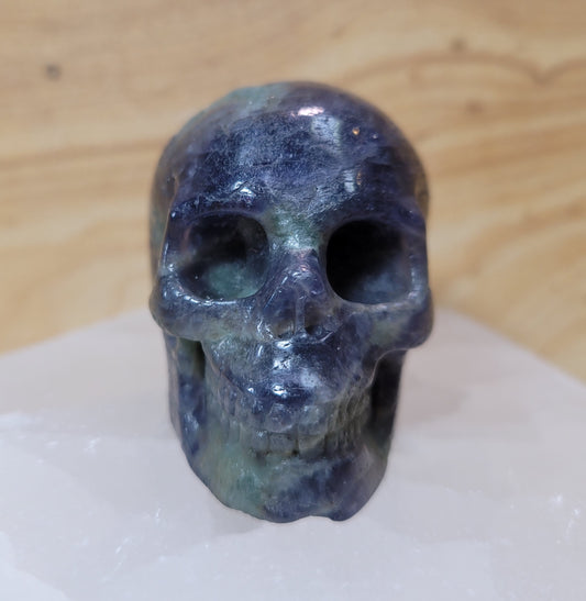 Fluorite 2" Skull