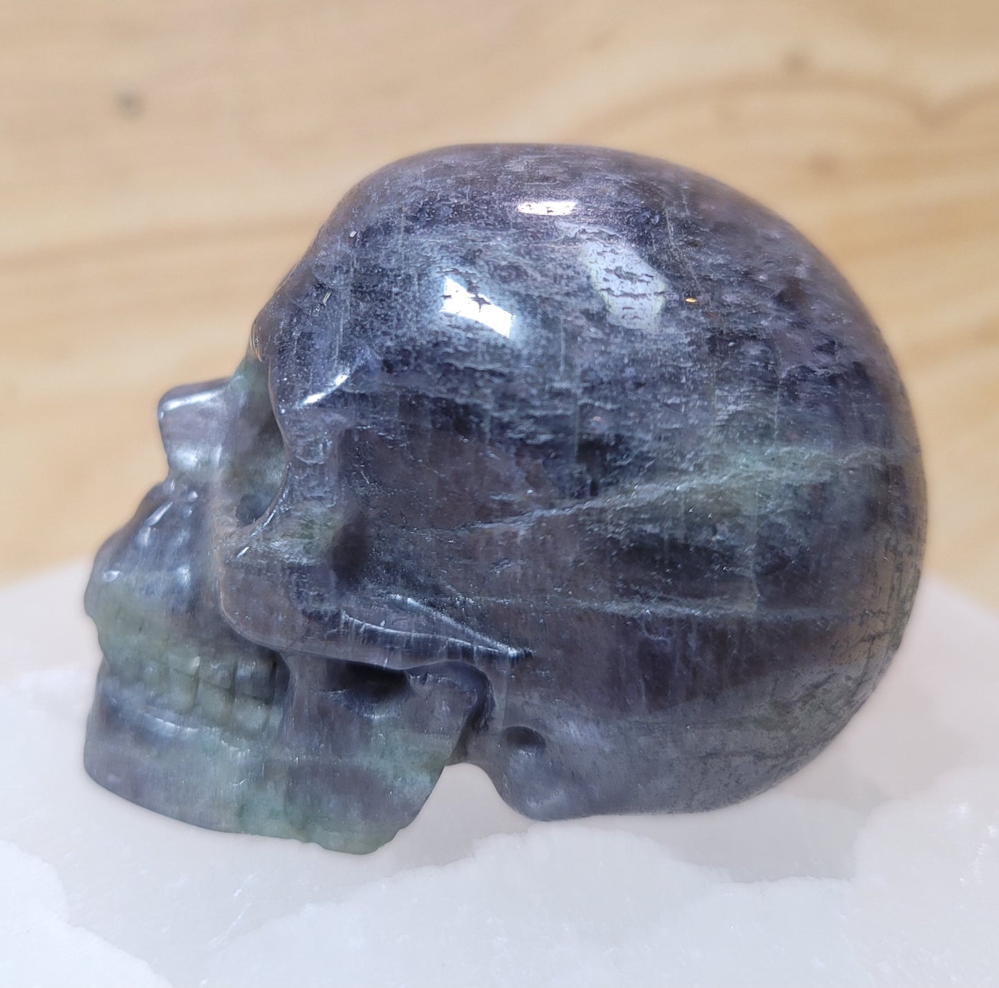 Fluorite 2" Skull