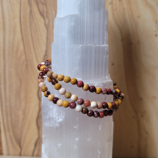 Mookaite Bracelet - 4mm