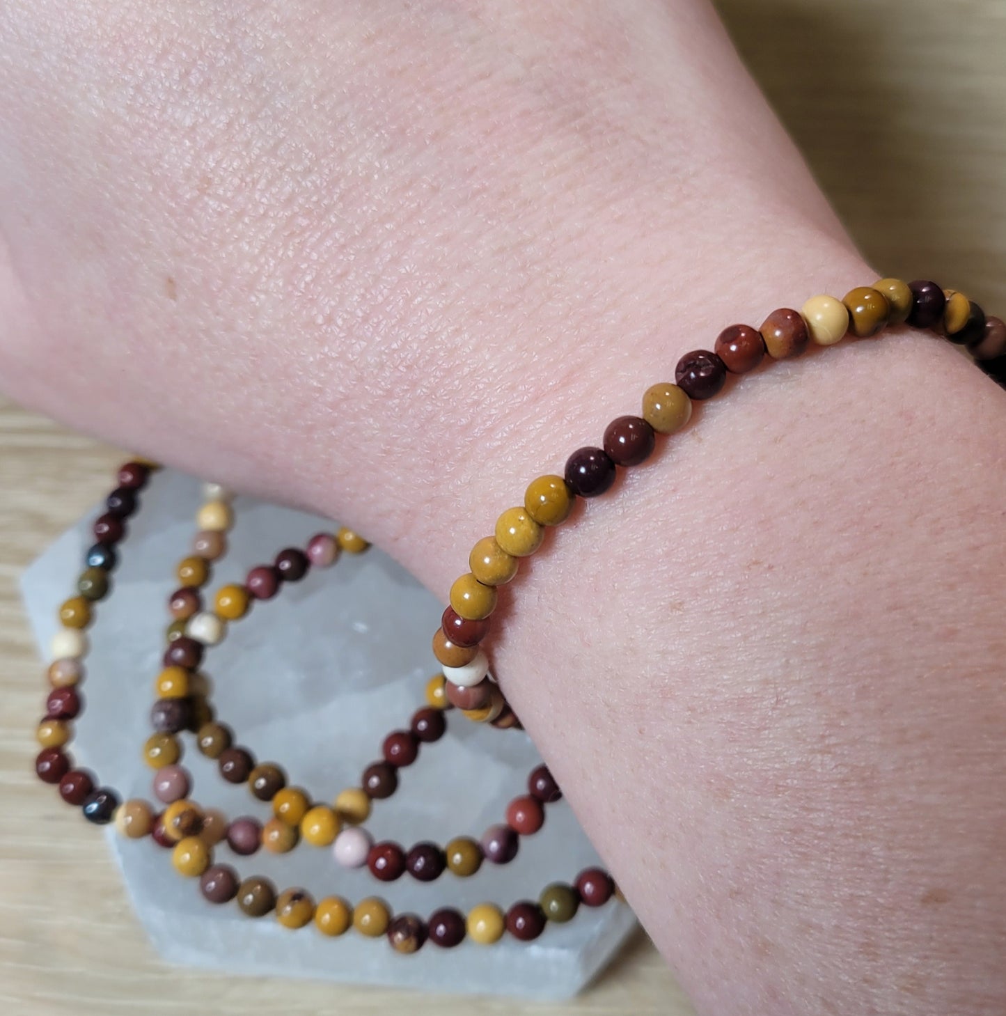 Mookaite Bracelet - 4mm